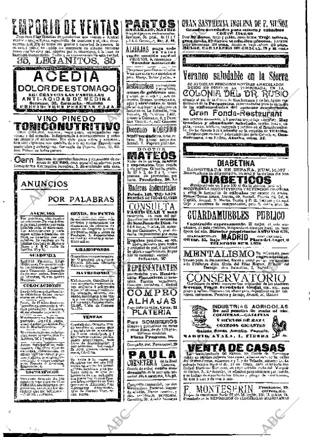 ABC MADRID 25-05-1908 página 2