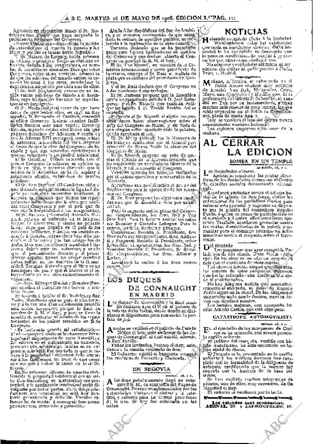 ABC MADRID 26-05-1908 página 12