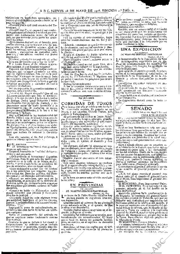 ABC MADRID 28-05-1908 página 6