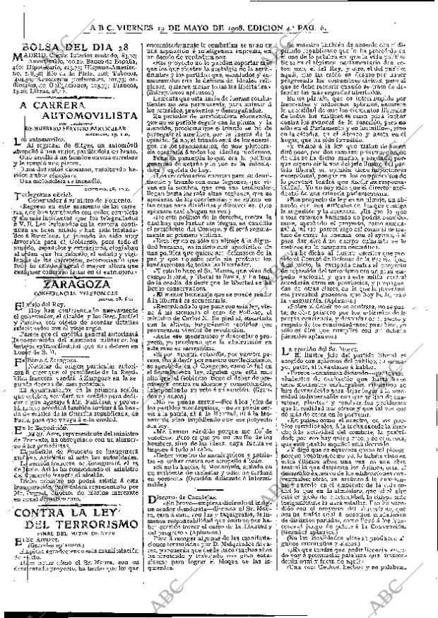 ABC MADRID 29-05-1908 página 6