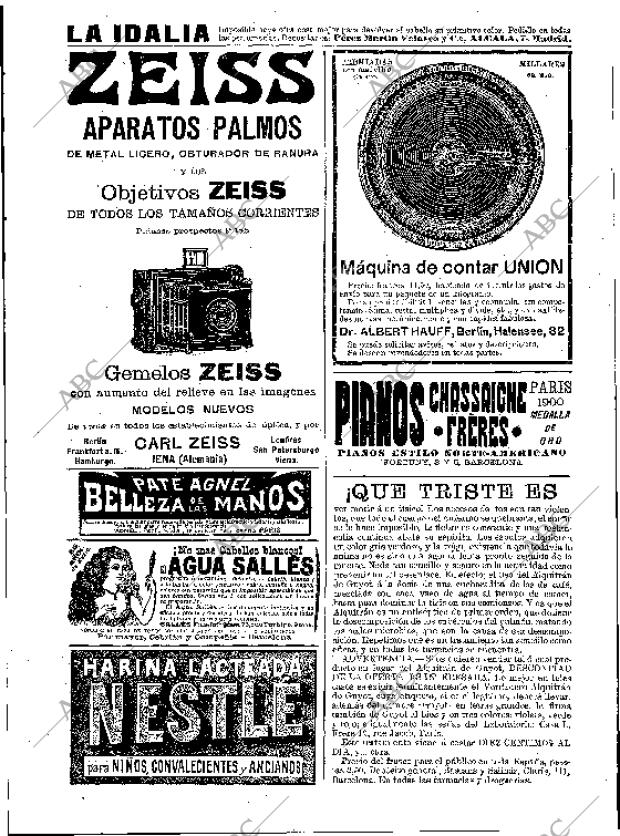 BLANCO Y NEGRO MADRID 06-06-1908 página 29