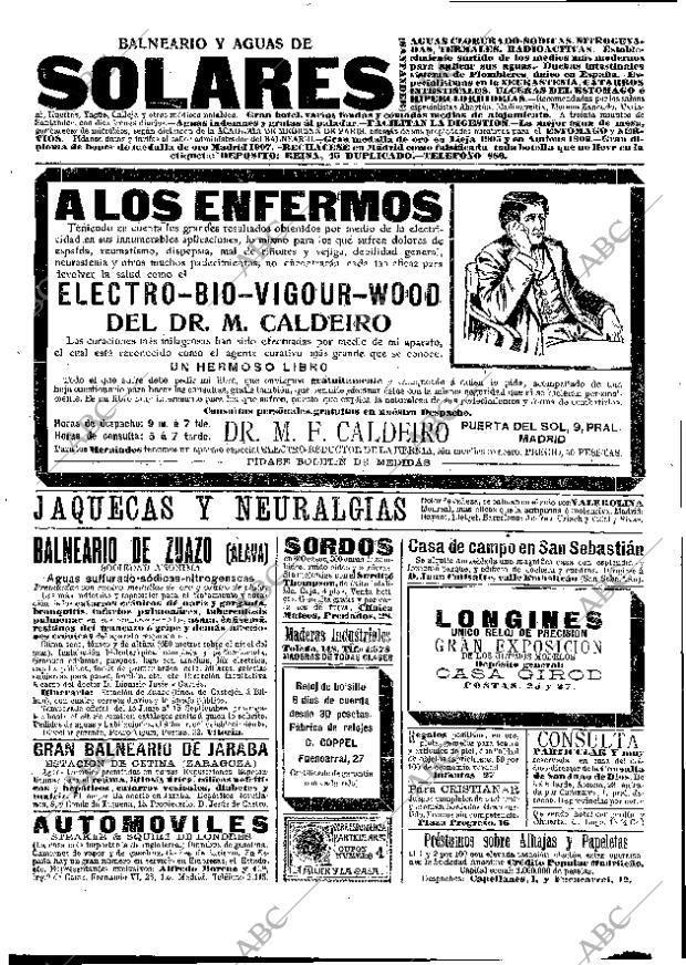 ABC MADRID 13-06-1908 página 16