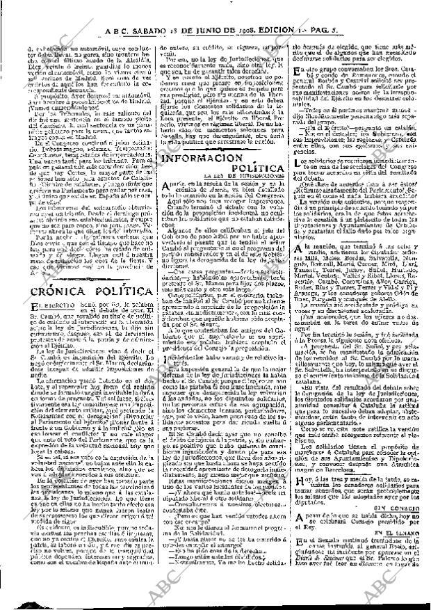 ABC MADRID 13-06-1908 página 5