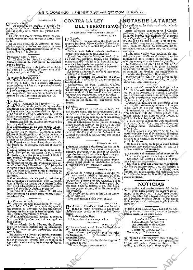 ABC MADRID 14-06-1908 página 12