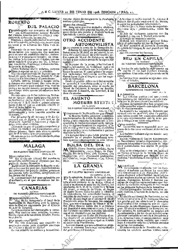 ABC MADRID 22-06-1908 página 11