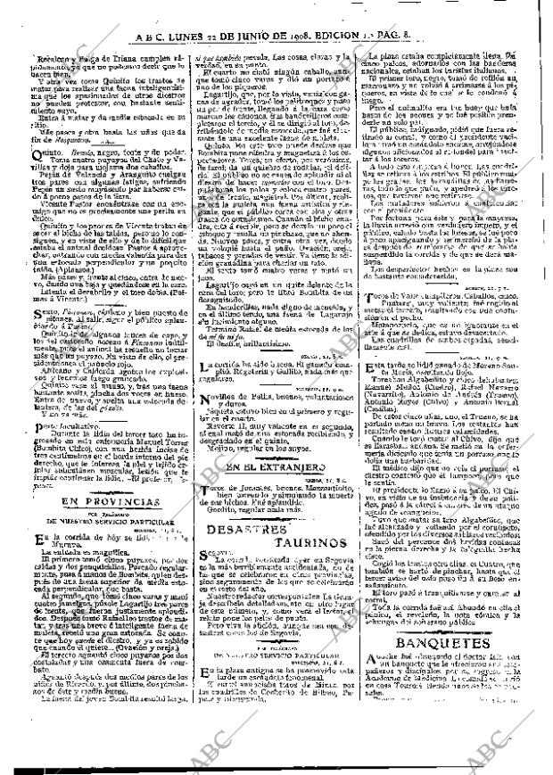 ABC MADRID 22-06-1908 página 8