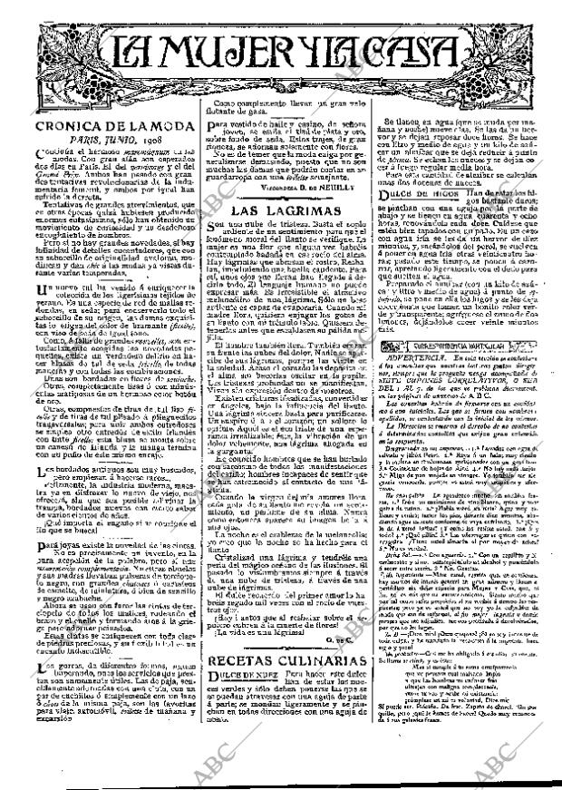 ABC MADRID 24-06-1908 página 13