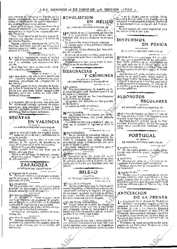 ABC MADRID 28-06-1908 página 9