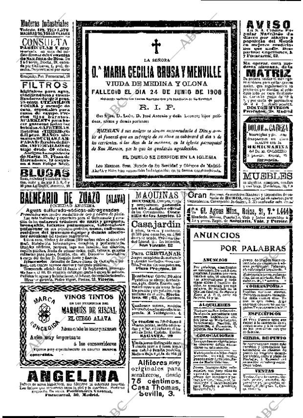 ABC MADRID 01-07-1908 página 2