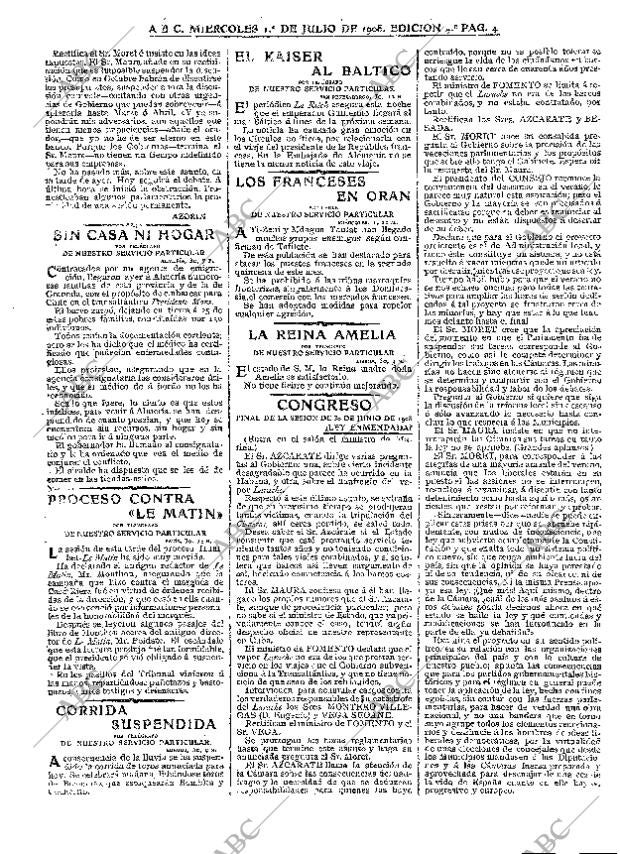 ABC MADRID 01-07-1908 página 4