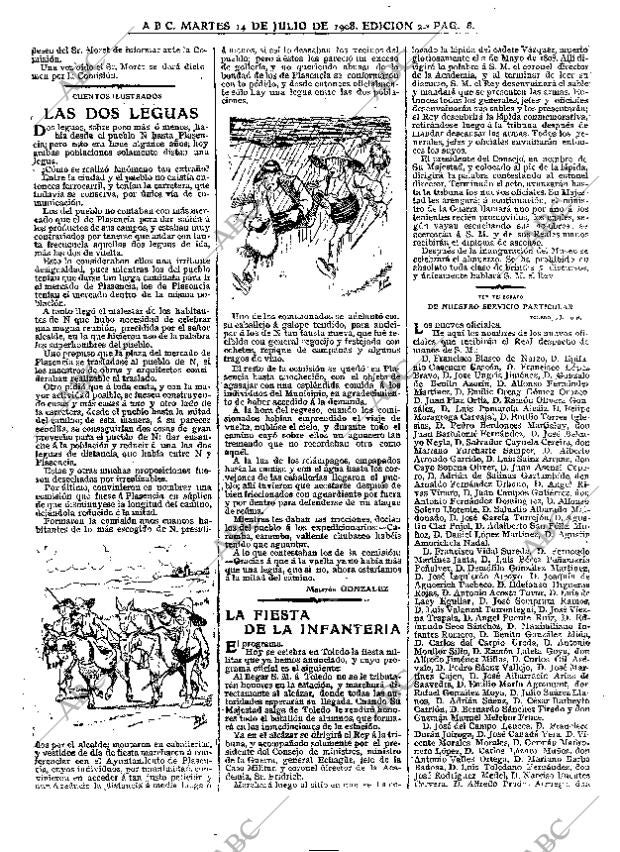ABC MADRID 14-07-1908 página 8