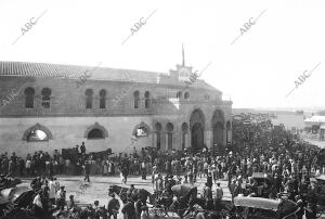 Inauguración de la plaza de toros de Vista Alegre en Madrid