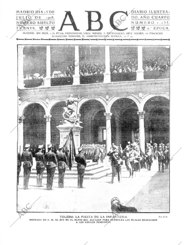 ABC MADRID 15-07-1908 página 1