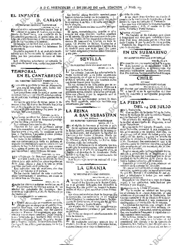 ABC MADRID 15-07-1908 página 10