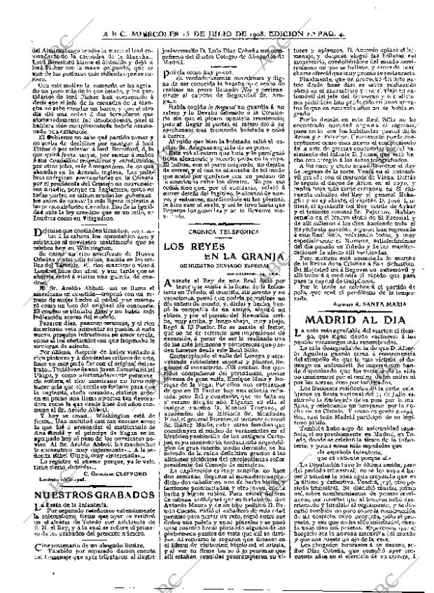 ABC MADRID 15-07-1908 página 4