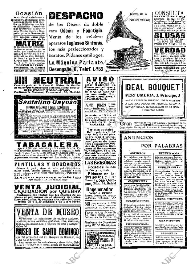 ABC MADRID 17-07-1908 página 16