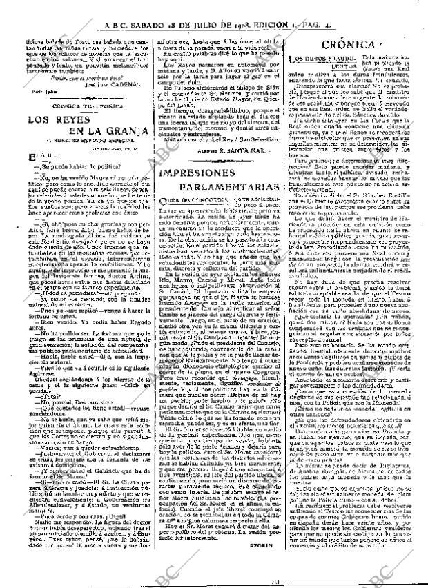 ABC MADRID 18-07-1908 página 4