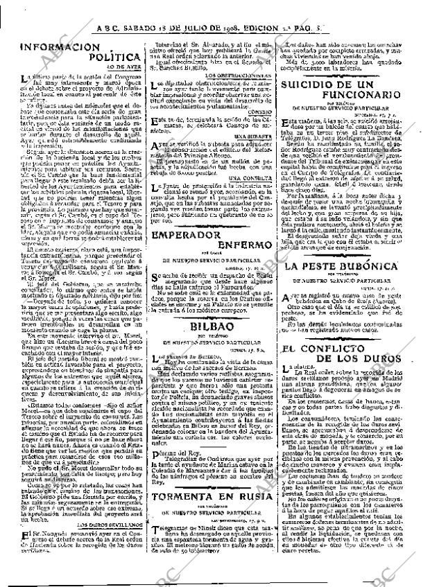 ABC MADRID 18-07-1908 página 5