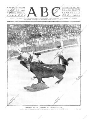 ABC MADRID 20-07-1908 página 1