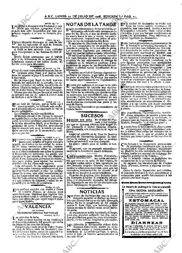 ABC MADRID 20-07-1908 página 11