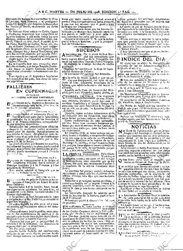 ABC MADRID 21-07-1908 página 11