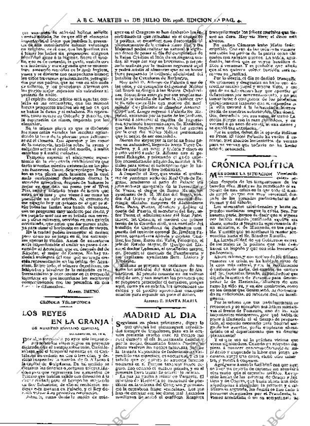 ABC MADRID 21-07-1908 página 4