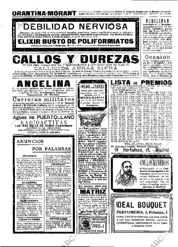 ABC MADRID 22-07-1908 página 16