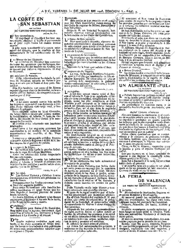 ABC MADRID 31-07-1908 página 9