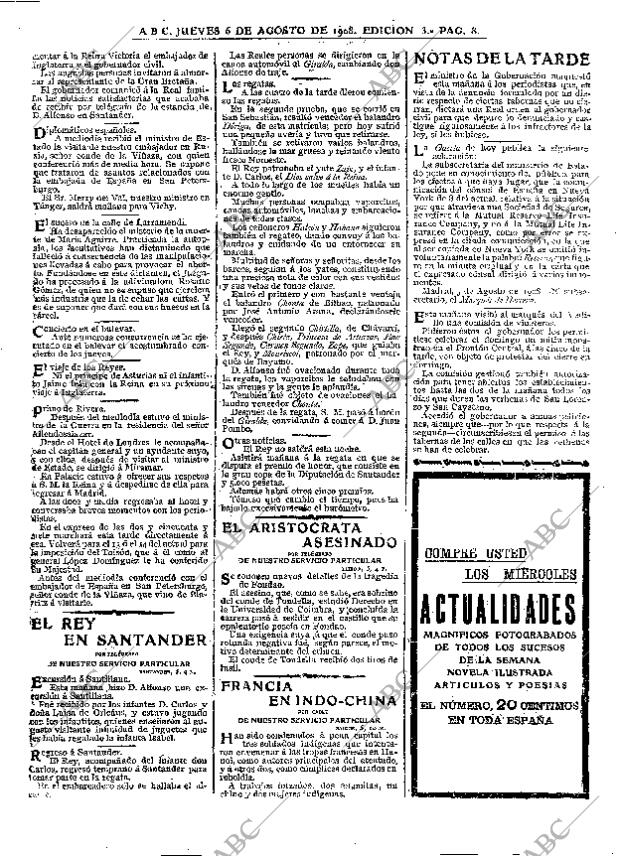 ABC MADRID 06-08-1908 página 8