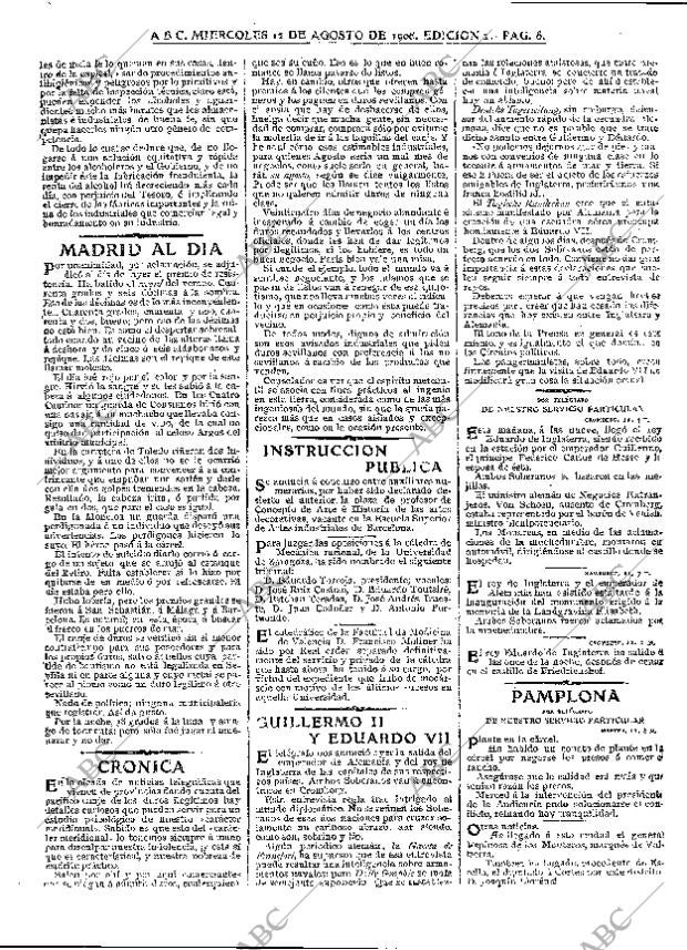 ABC MADRID 12-08-1908 página 8
