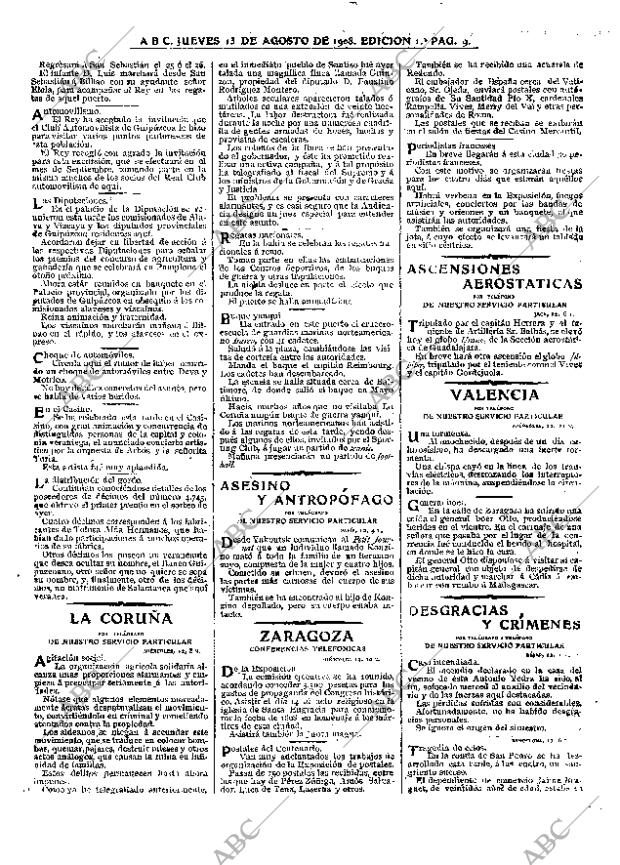 ABC MADRID 13-08-1908 página 9