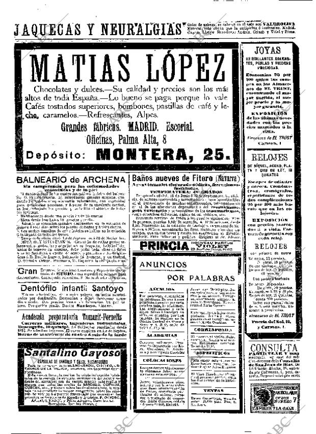 ABC MADRID 25-08-1908 página 16