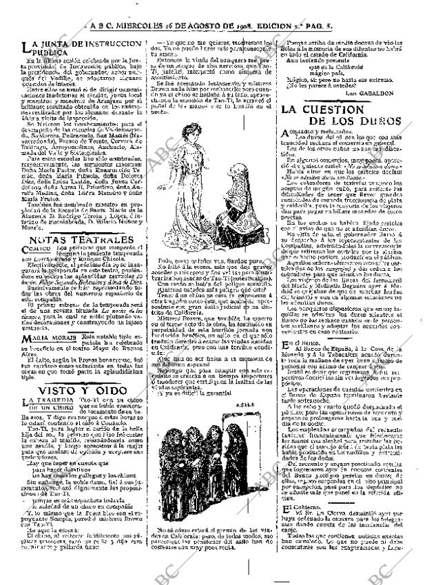 ABC MADRID 26-08-1908 página 5