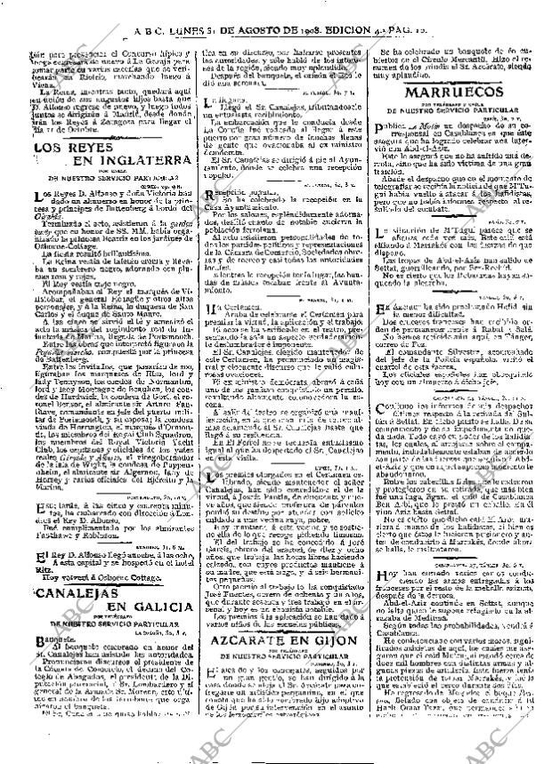 ABC MADRID 31-08-1908 página 10