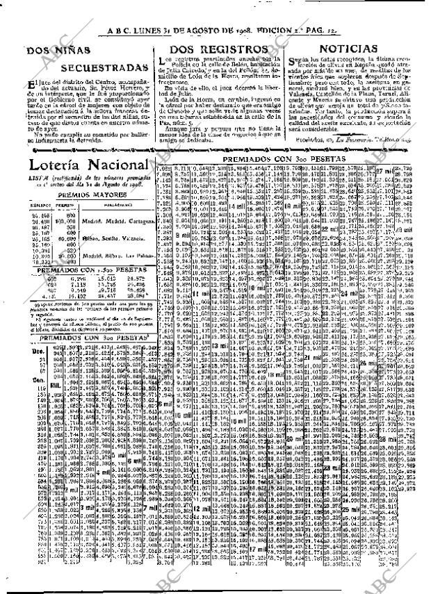 ABC MADRID 31-08-1908 página 12