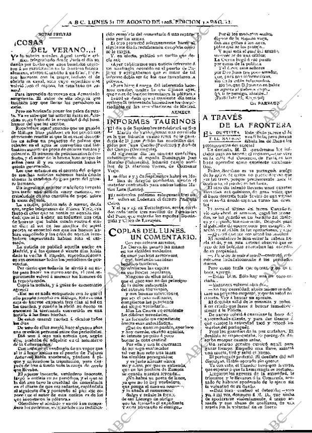 ABC MADRID 31-08-1908 página 13