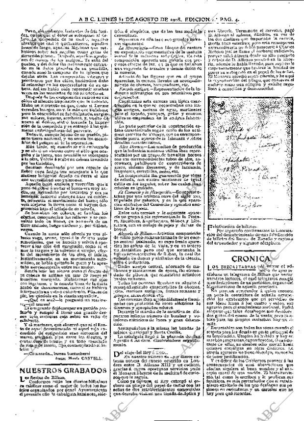 ABC MADRID 31-08-1908 página 4