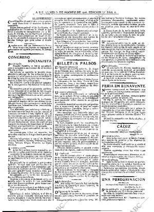 ABC MADRID 31-08-1908 página 6