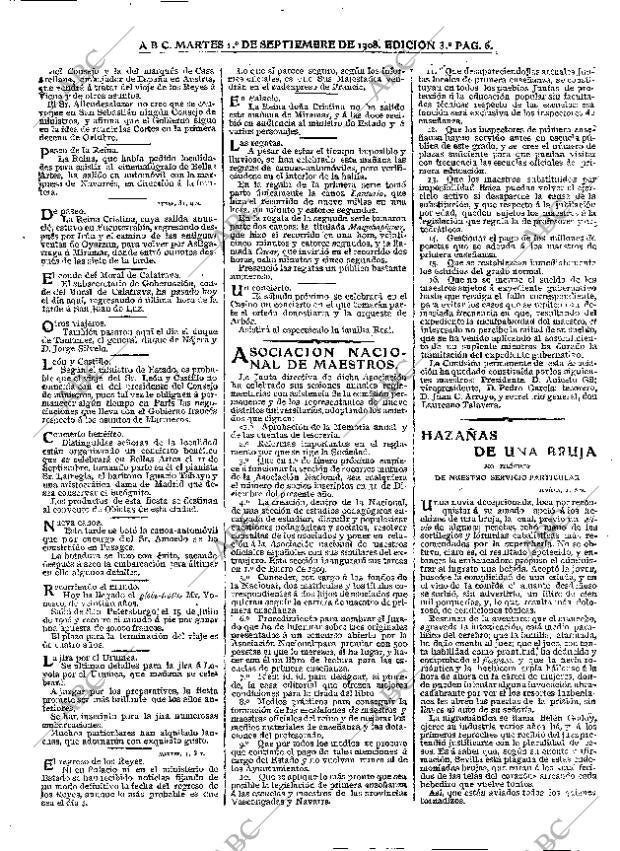 ABC MADRID 01-09-1908 página 6