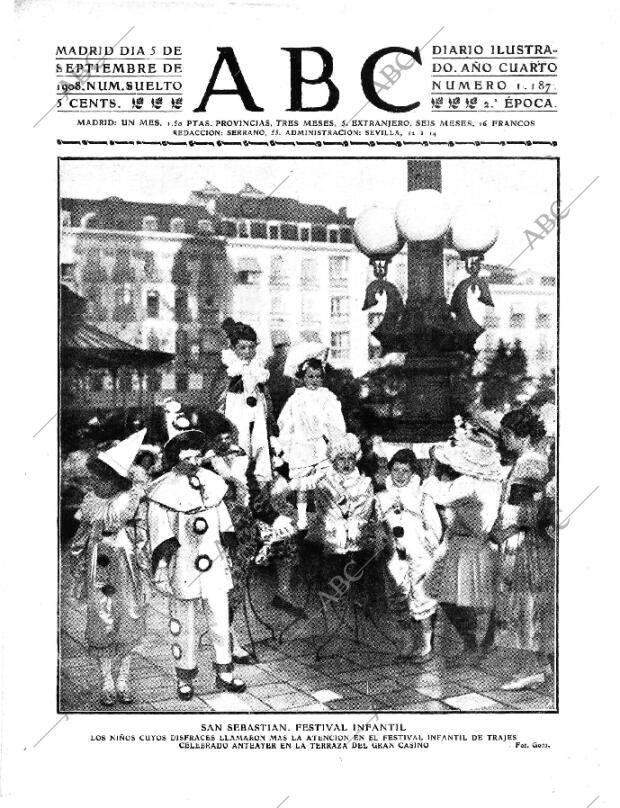 ABC MADRID 05-09-1908 página 1