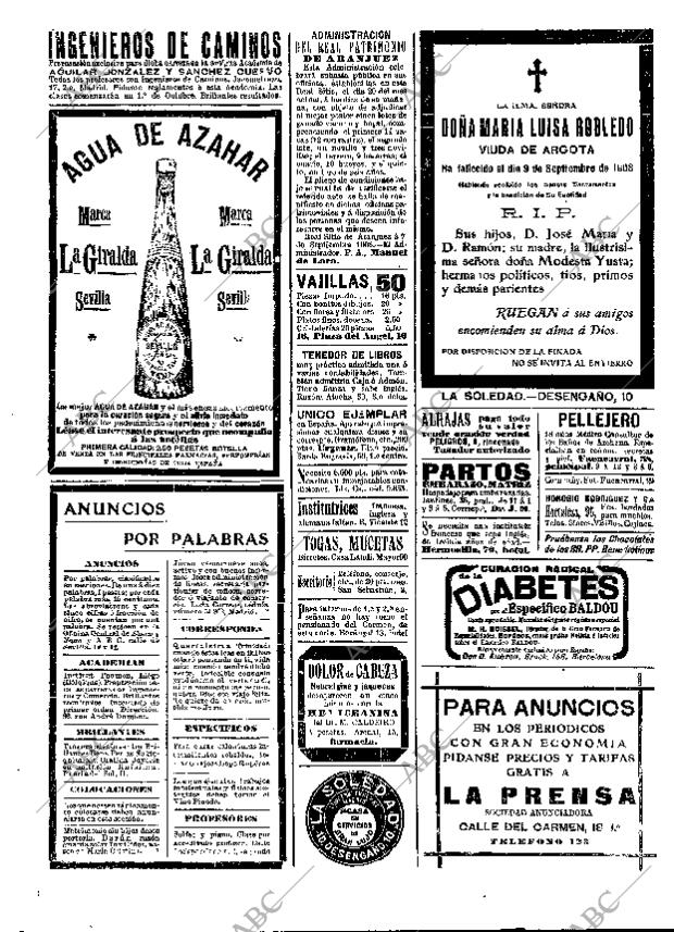 ABC MADRID 10-09-1908 página 2