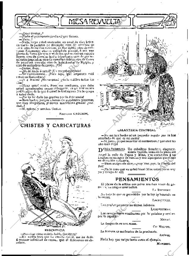 Periodico Blanco Y Negro Madrid 12 09 1908 Portada Archivo Abc