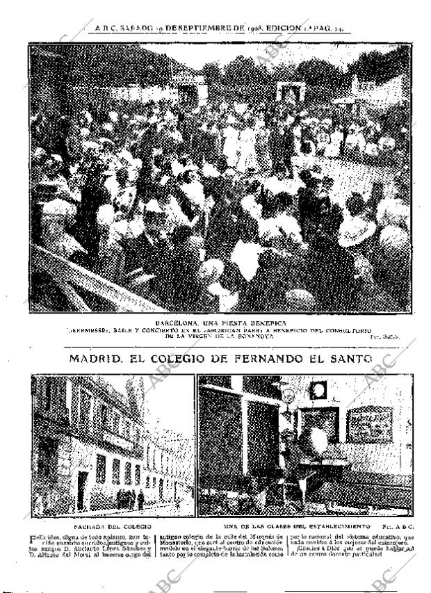 ABC MADRID 19-09-1908 página 14