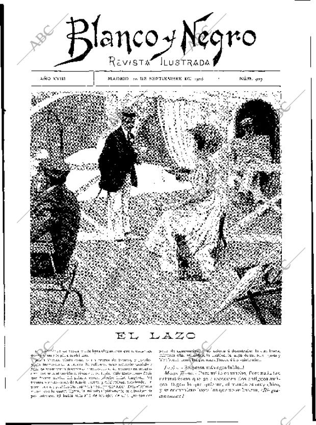 BLANCO Y NEGRO MADRID 19-09-1908 página 7