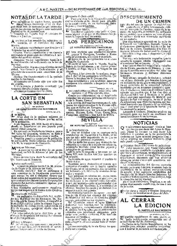 ABC MADRID 22-09-1908 página 12