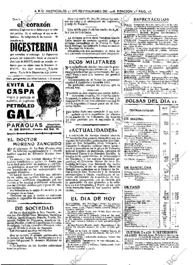 ABC MADRID 23-09-1908 página 15