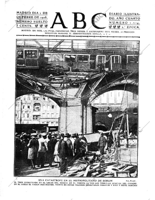 ABC MADRID 02-10-1908 página 1