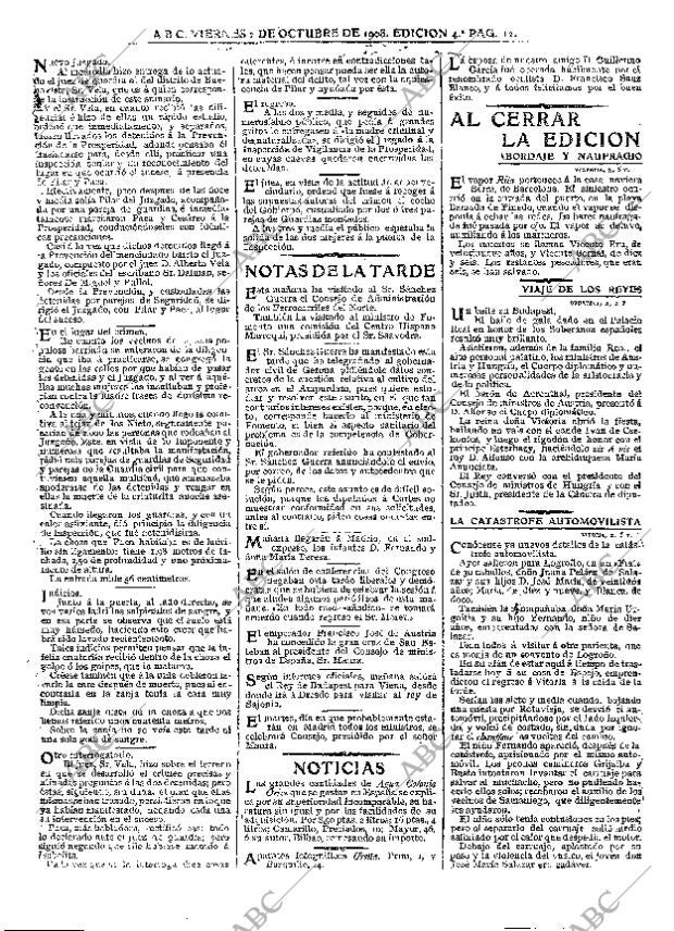 ABC MADRID 02-10-1908 página 12