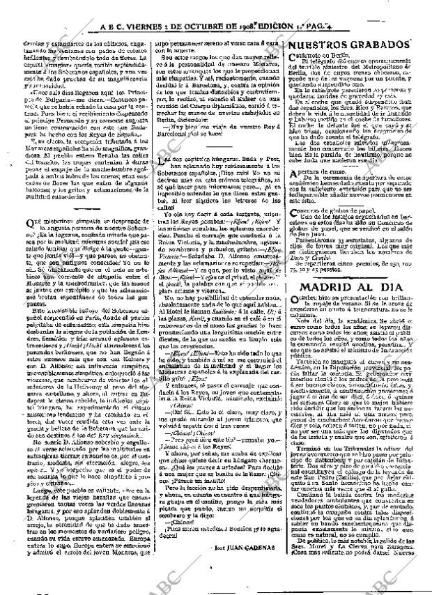 ABC MADRID 02-10-1908 página 4