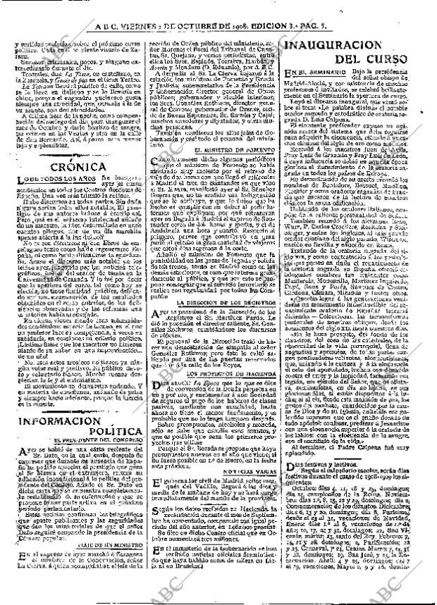 ABC MADRID 02-10-1908 página 5